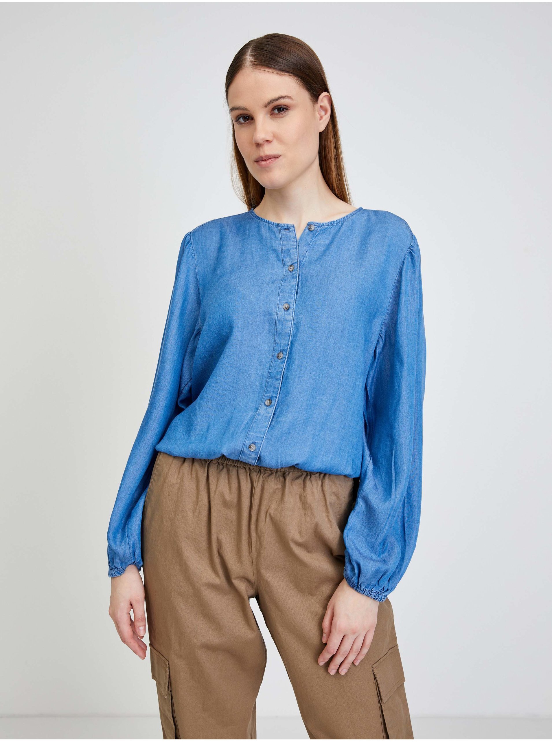 Блуза женская Tom Tailor 1030121-10119, синяя цена
