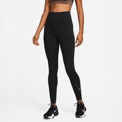 Nike moteriškos treninginės kelnės NK ONE DF HR TGHT, juodos kaina ir informacija | Sportinė apranga moterims | pigu.lt