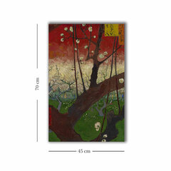 Reprodukcija Japonaiserie: Flowering Plum Tree (after Hiroshige) kaina ir informacija | Reprodukcijos, paveikslai | pigu.lt