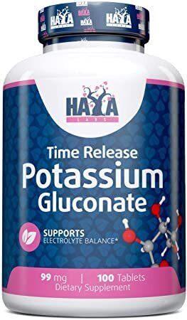 Maisto papildas Haya Labs Potassium Gluconate (kalio gliukonatas) 100 tabl. цена и информация | Vitaminai | pigu.lt