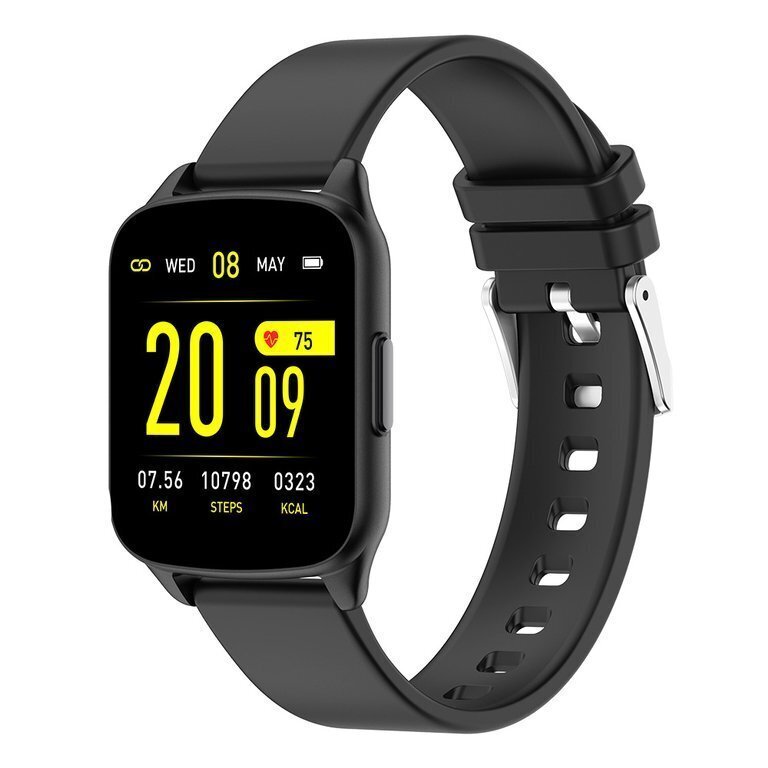 G. Rossi SW009 Black kaina ir informacija | Išmanieji laikrodžiai (smartwatch) | pigu.lt