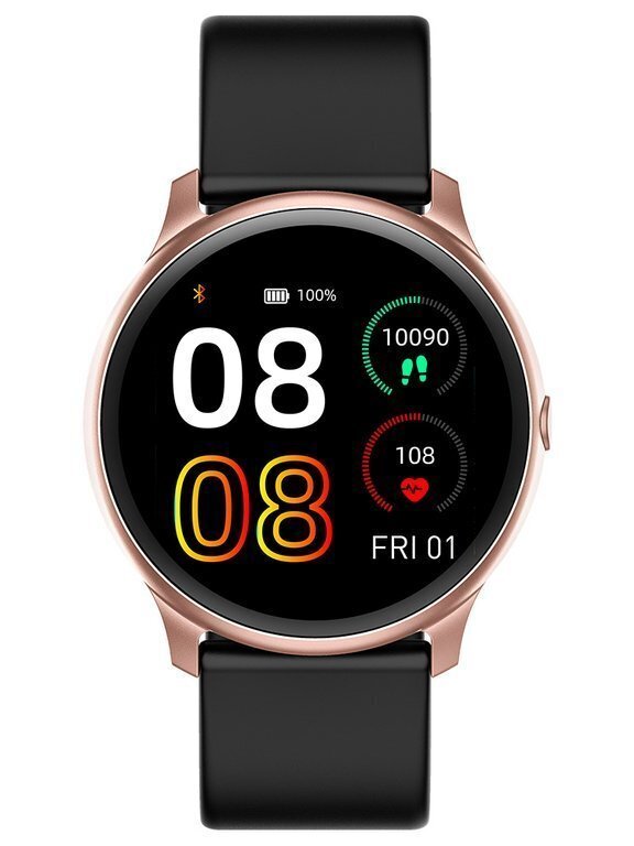 G. Rossi SW010 Rose Gold/Black kaina ir informacija | Išmanieji laikrodžiai (smartwatch) | pigu.lt