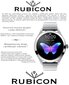 Rubicon RNBE37 Silver kaina ir informacija | Išmanieji laikrodžiai (smartwatch) | pigu.lt