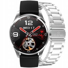 G. Rossi Sport & Fun 3 SW012 Silver + Black kaina ir informacija | Išmanieji laikrodžiai (smartwatch) | pigu.lt