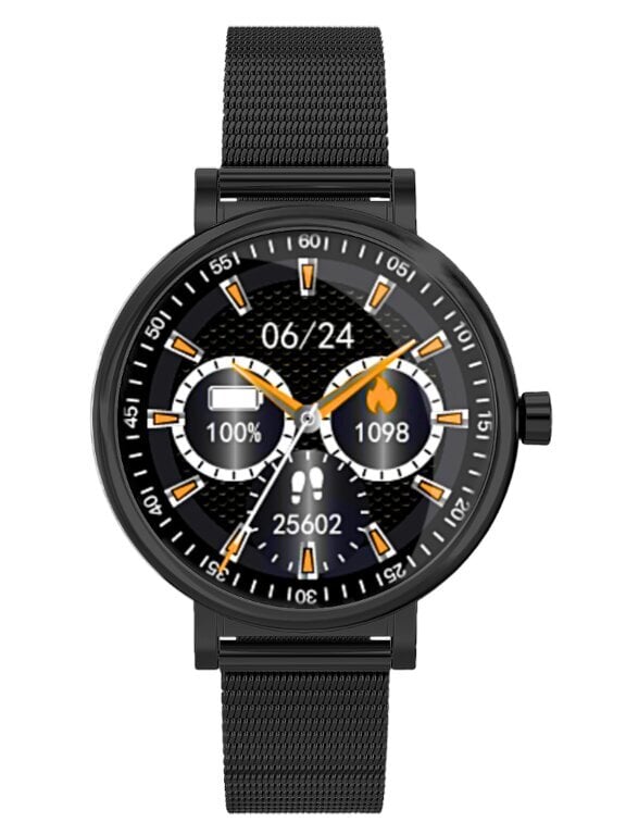 Rubicon RNBE64 Black kaina ir informacija | Išmanieji laikrodžiai (smartwatch) | pigu.lt