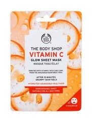 Осветляющая маска для лица Витамин С (Glow Sheet Mask), 18 мл цена и информация | Маски для лица, патчи для глаз | pigu.lt