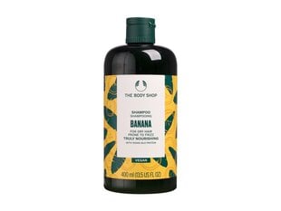 Šampūnas The Body Shop Banana Truly Nourishing Shampoo, 400 ml цена и информация | Шампуни | pigu.lt