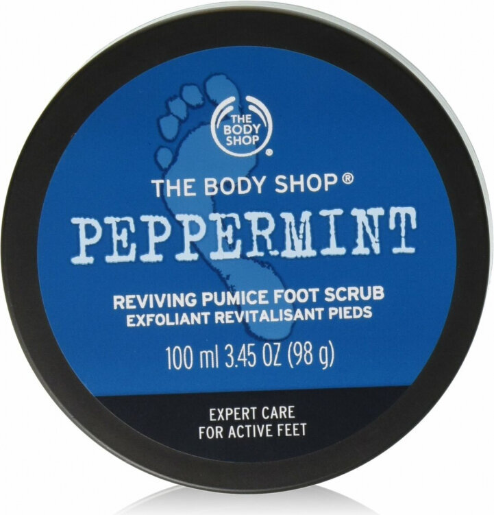 Pėdų šveitiklis The Body Shop Foot Exfoliant Peppermint, 100 ml цена и информация | Kūno šveitikliai | pigu.lt
