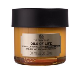 Naktinis veido kremasThe Body Shop Oils of Life™, 80 ml kaina ir informacija | Veido kremai | pigu.lt