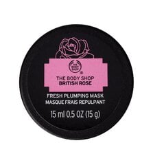 Putlinanti veido kaukė The Body Shop British Rose, 15 ml kaina ir informacija | Veido kaukės, paakių kaukės | pigu.lt