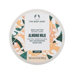 Kūno sviestas The Body Shop Almond Milk 200 ml kaina ir informacija | Kūno kremai, losjonai | pigu.lt