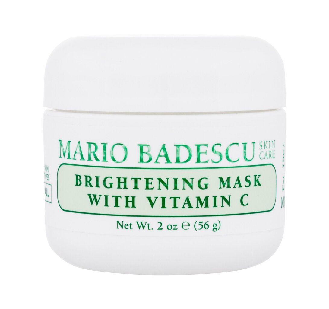 Šviesinanti veido kaukė Mario Badescu Vitamin C 56 g kaina ir informacija | Veido kaukės, paakių kaukės | pigu.lt