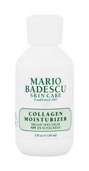 Drėkinamasis veido losjonas Mario Badescu Collagen SPF15 59 ml kaina ir informacija | Veido kremai | pigu.lt