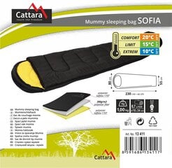 Спальный мешок Cattara Sofie +10 °C цена и информация | Спальные мешки | pigu.lt