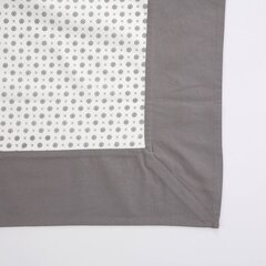 Staltiesė 80x80 cm, balta, pilka kaina ir informacija | Staltiesės, servetėlės | pigu.lt