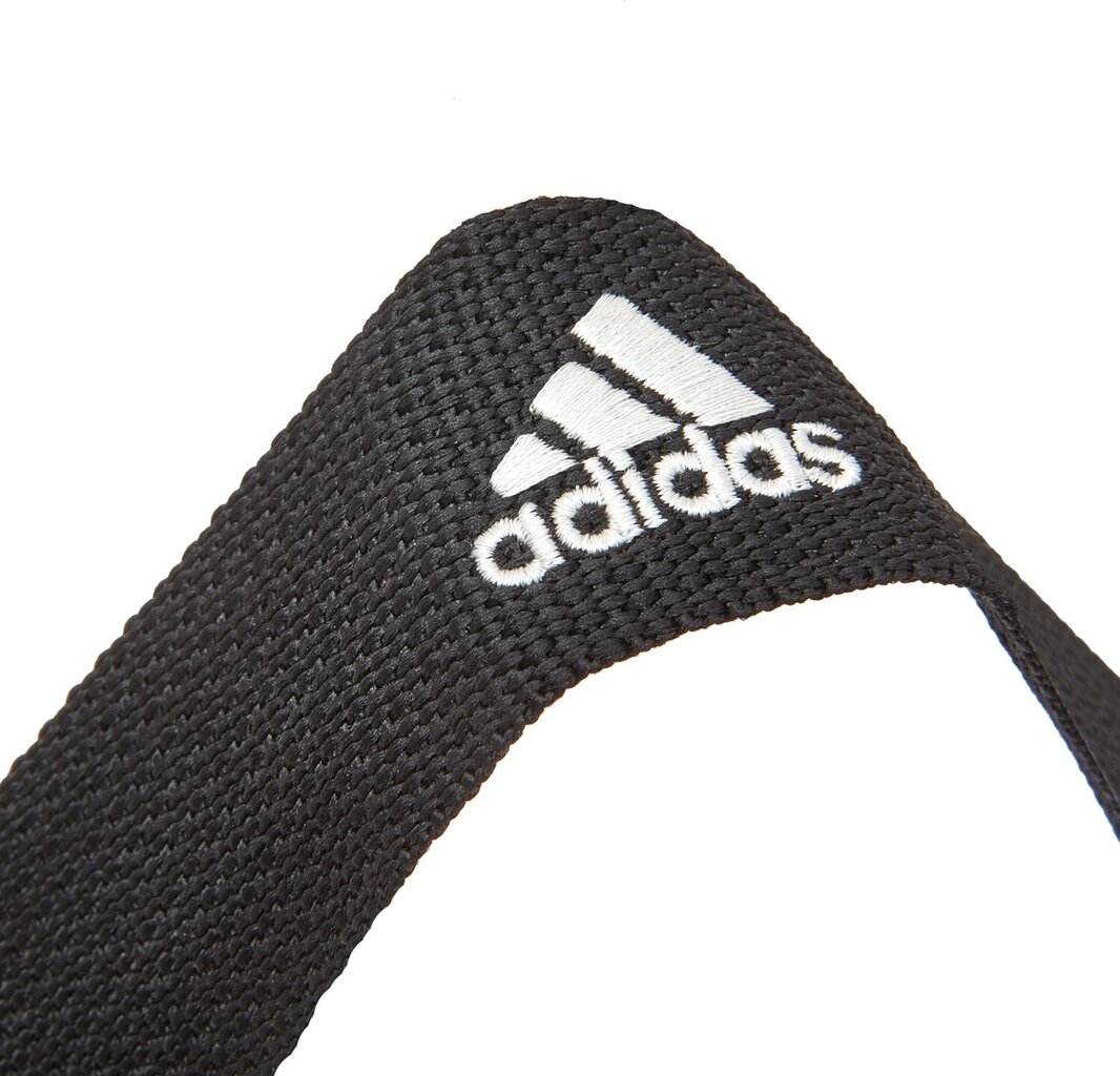 Kilimėlio diržas Adidas, juodas kaina ir informacija | Kilimėliai sportui | pigu.lt