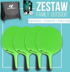 Stalo teniso rinkinys Cornilleau Family Pack Outdoor цена и информация | Ракетки для настольного тенниса, чехлы и наборы | pigu.lt