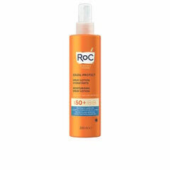 Солнцезащитный спрей Roc High Tolerance SPF 50 (200 мл) цена и информация | Кремы от загара | pigu.lt