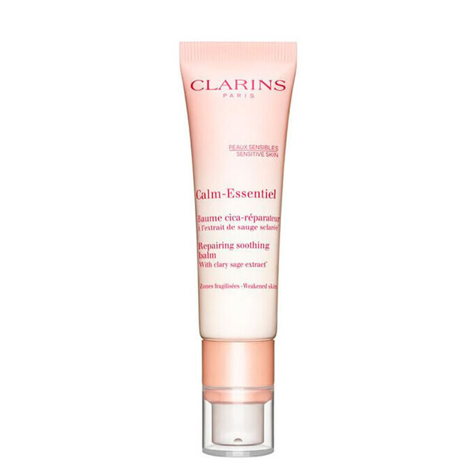 Raminamasis ir atkuriamasis veido balzamas Clarins Calm-Essentiel Repairing Soothing 30 ml kaina ir informacija | Veido kremai | pigu.lt