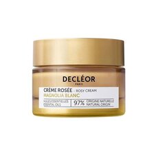 Drėkinamasis veido kremas brandžiai odai Decleor Magnolia Blanc Rosy Cream, 50 ml kaina ir informacija | Veido kremai | pigu.lt