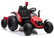 Vaikiškas vienvietis elektrinis traktorius HZB-200, raudonas kaina ir informacija | Elektromobiliai vaikams | pigu.lt