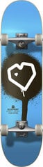 Blueprint Spray Heart V2 Complete riedlentė, juoda/mėlyna kaina ir informacija | Riedlentės | pigu.lt