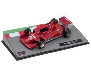 Kolekcinis modeliukas Alfa Romeo 177 1979 Bruno Giacomelli 1:43 Altaya Formula 1 kaina ir informacija | Kolekciniai modeliukai | pigu.lt