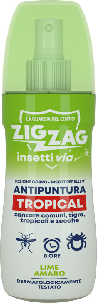 Purškiklis nuo uodų ir erkių Zig Zag Lime Amaro, 100 ml цена и информация | Apsauga nuo uodų, erkių | pigu.lt