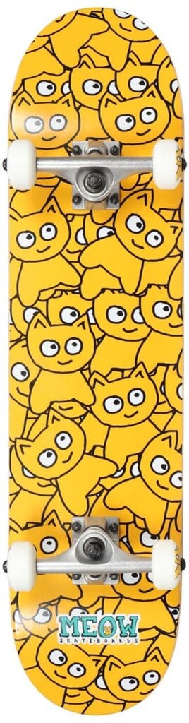 Meow Sticker Pile Complete riedlentė, geltona цена и информация | Riedlentės | pigu.lt