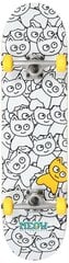 Meow Sticker Pile Complete riedlentė, balta kaina ir informacija | Riedlentės | pigu.lt