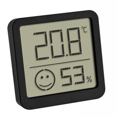 Du skaitmeniniai termo-higrometrai su komforto zona 30.5053.01.02 kaina ir informacija | Meteorologinės stotelės, termometrai | pigu.lt