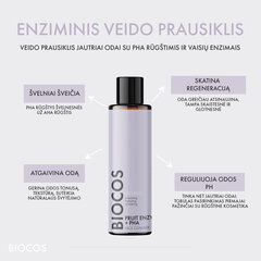 FRUIT ENZYME + PHA veido prausiklis BIOCOS, 200 ml kaina ir informacija | Veido prausikliai, valikliai | pigu.lt