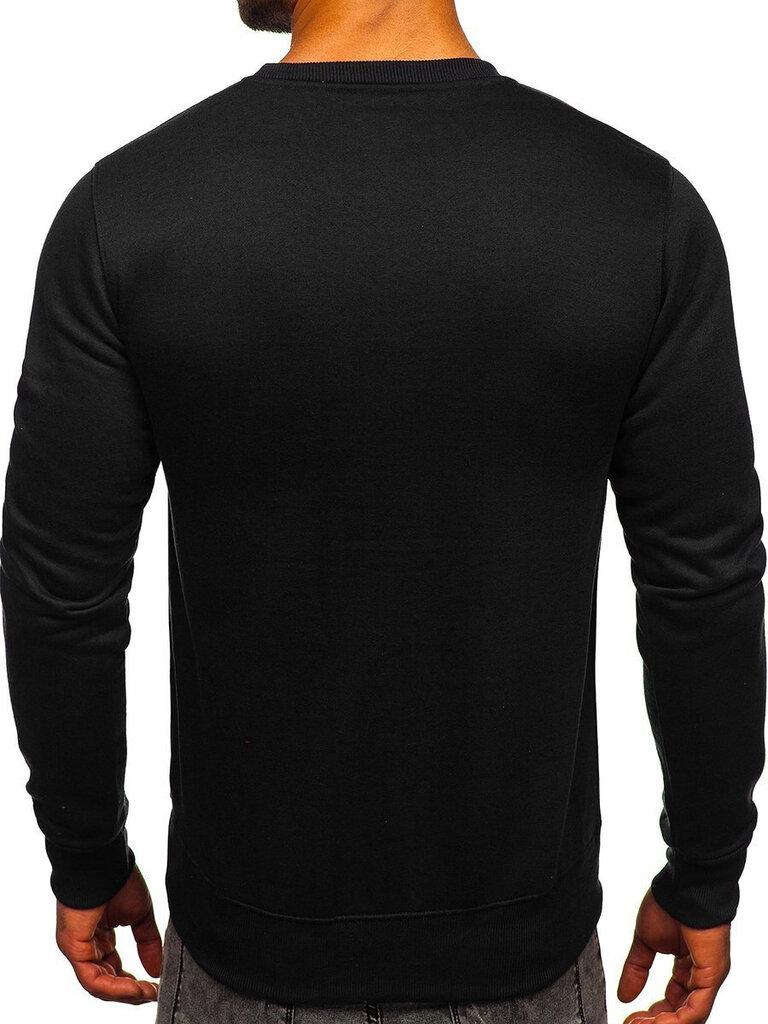 Džemperis vyrams J.Style, juodas kaina ir informacija | Džemperiai vyrams | pigu.lt