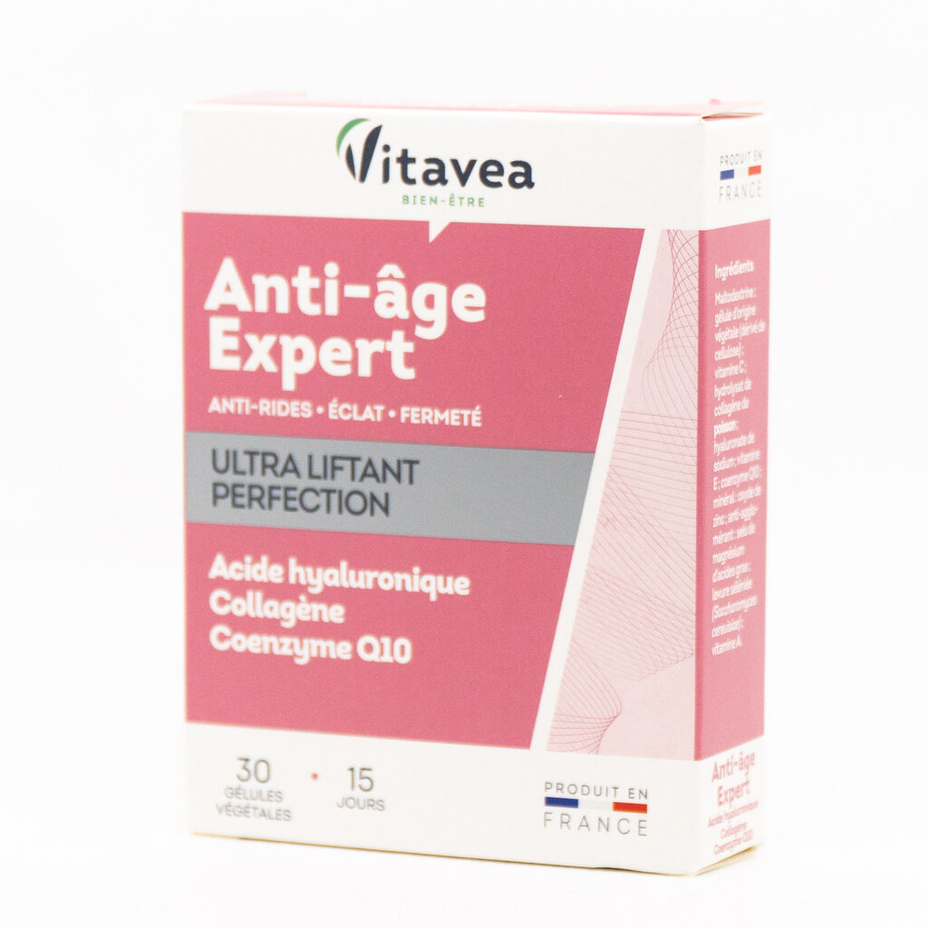 Maisto papildas Vitavea Odos Anti age expert jaunatviškumui, 30 kapsulių kaina ir informacija | Vitaminai, maisto papildai, preparatai gerai savijautai | pigu.lt