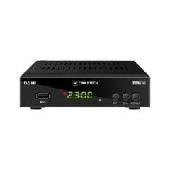 Cabletech Dekoder DVB-T2 H.265 HEVC URZ0338 kaina ir informacija | TV imtuvai | pigu.lt