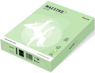 Spalvotas popierius Maestro Color,, 80g/m2, A3, 500 lapų, žalias/Medium Green цена и информация | Тетради и бумажные товары | pigu.lt