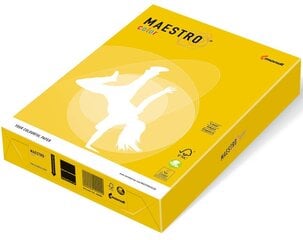 Spalvotas popierius Maestro Color,, 80g/m2, A3, 500 lapų, garstyčių spalvos/Mustard kaina ir informacija | Sąsiuviniai ir popieriaus prekės | pigu.lt