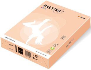 Spalvotas popierius Maestro Color, 160g/m2, A4, 250 lapų, lašišos/Salmon цена и информация | Тетради и бумажные товары | pigu.lt