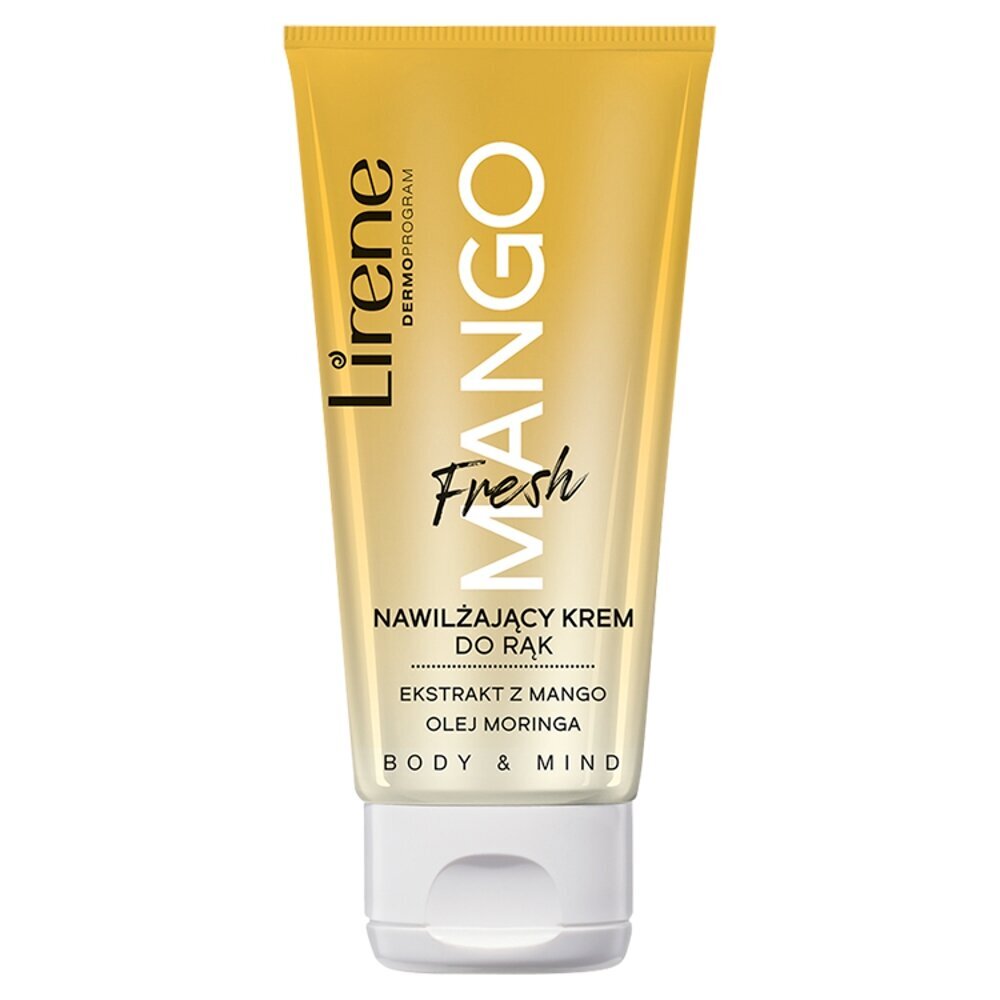 Drėkinamasis rankų kremas Lirene Body & Mind Fresh Mango, 50ml kaina |  pigu.lt