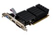 Vaizdo plokštė AFOX Radeon HD 6450 2GB DDR3 64Bit DVI HDMI VGA LP Passive AF6450-2048D3L9-V2 kaina ir informacija | Vaizdo plokštės (GPU) | pigu.lt