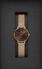 женские часы daniel wellington dw00100476 - petite amber 28mm (zw501h) цена и информация | Женские часы | pigu.lt