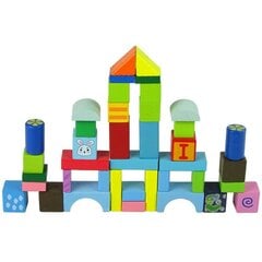 Набор деревянных блоков цена и информация | Развивающие игрушки | pigu.lt