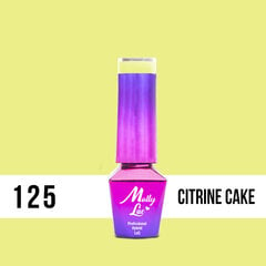Gelinis nagų lakas Molly Lac - Yoghurt Citrine Cake Nr 125, 5ml kaina ir informacija | Nagų lakai, stiprintojai | pigu.lt