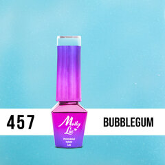 Гель лак для ногтей Molly Lac - BonBons Bubblegum 5ml Но. 457 цена и информация | Лаки, укрепители для ногтей | pigu.lt