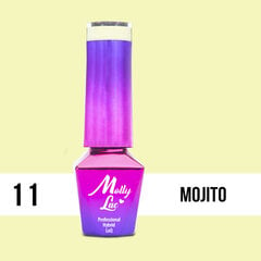 Гель лак для ногтей Molly Lac - Cocktails - Drinks - Mojito 5ml Но. 11 цена и информация | Лаки, укрепители для ногтей | pigu.lt