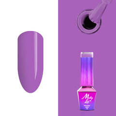 Гель лак для ногтей Molly Lac - Cocktails - Drinks - Purple Rain 5ml Но. 16 цена и информация | Лаки, укрепители для ногтей | pigu.lt