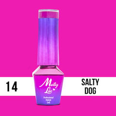 Гель лак для ногтей Molly Lac - Cocktails - Drinks - Salty Dog 5ml Но. 14 цена и информация | Лаки, укрепители для ногтей | pigu.lt