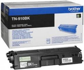 Brother tn-910bk, juoda kaina ir informacija | Kasetės lazeriniams spausdintuvams | pigu.lt