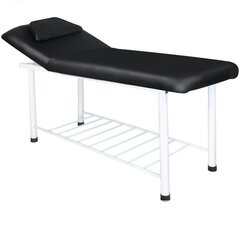 Профессиональная кушетка-кровать для массажа 812 BASIC, черная цена и информация | Мебель для салонов красоты | pigu.lt