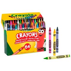 Crayola карандаши, набор,  64 шт. цена и информация | Принадлежности для рисования, лепки | pigu.lt